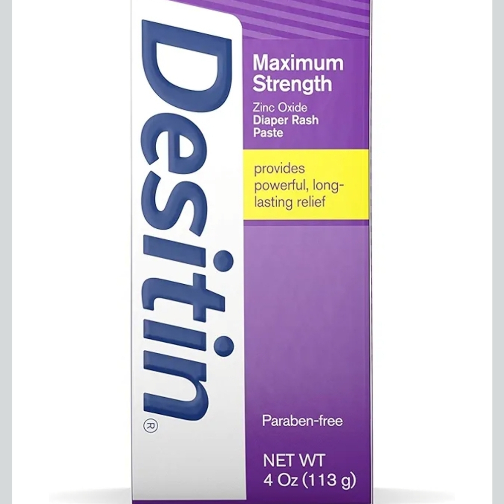 Maximum Strength Diaper Rash Paste - Purple and White